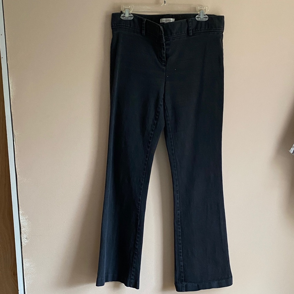 Charcoal Gray stretch denim Pants